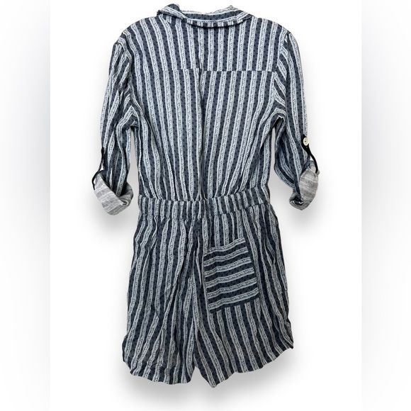 Roller Rabbit Striped Linen Romper - Picture 4 of 8
